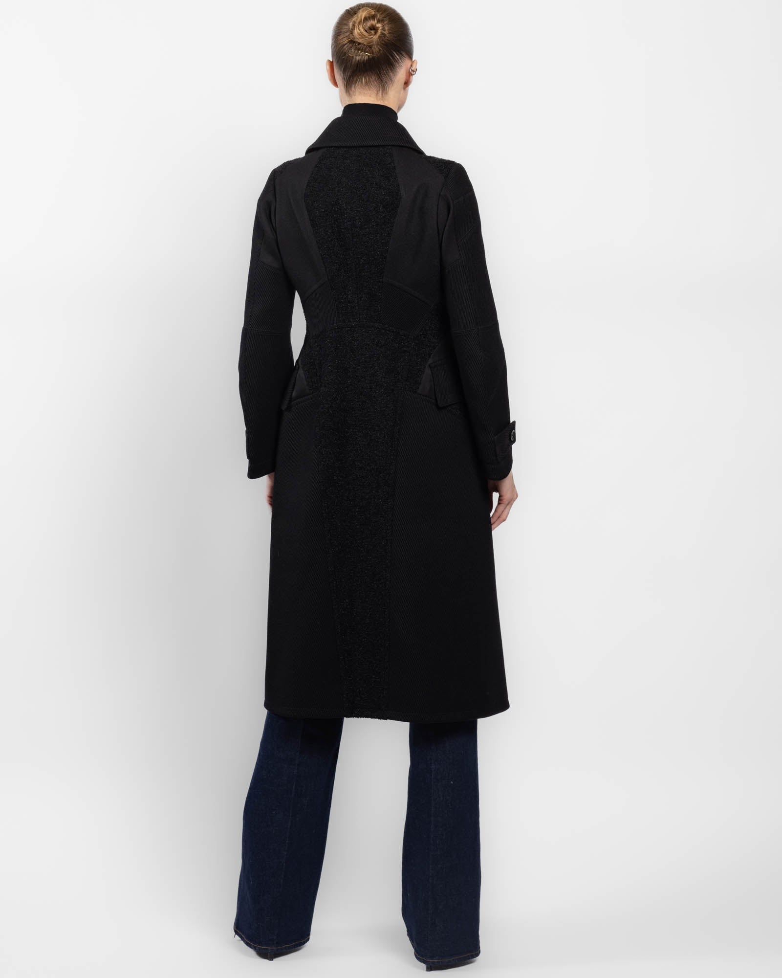 Manteau Chesterfield à double boutonnage