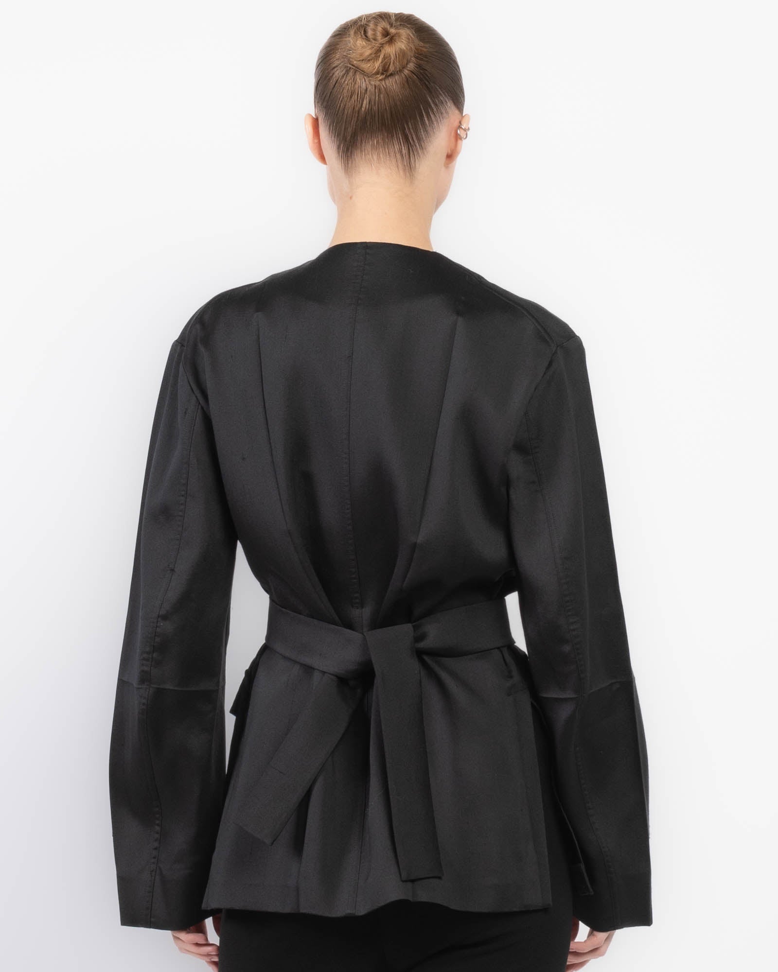 Veste origami sans col