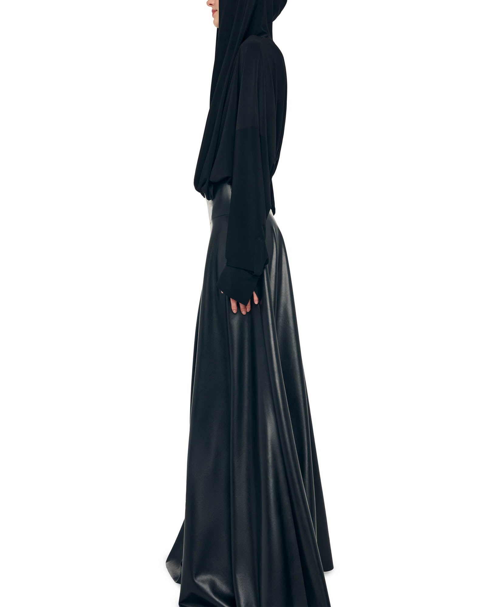 Hooded Shirt Bodysuit