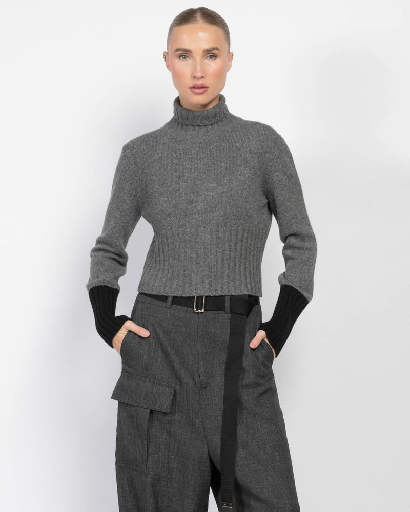 Long Sleeve Knit Turtleneck