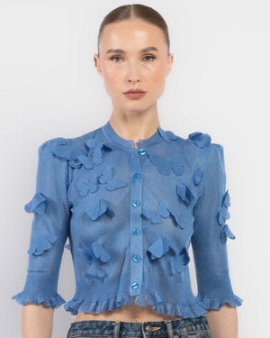 Knit Butterfly Top