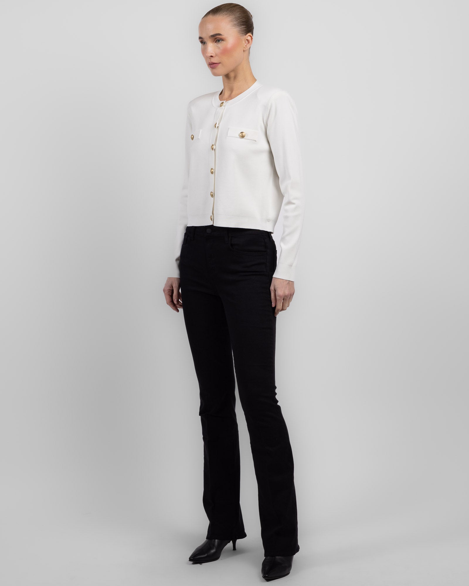 Selma High Rise Baby Boot Jeans