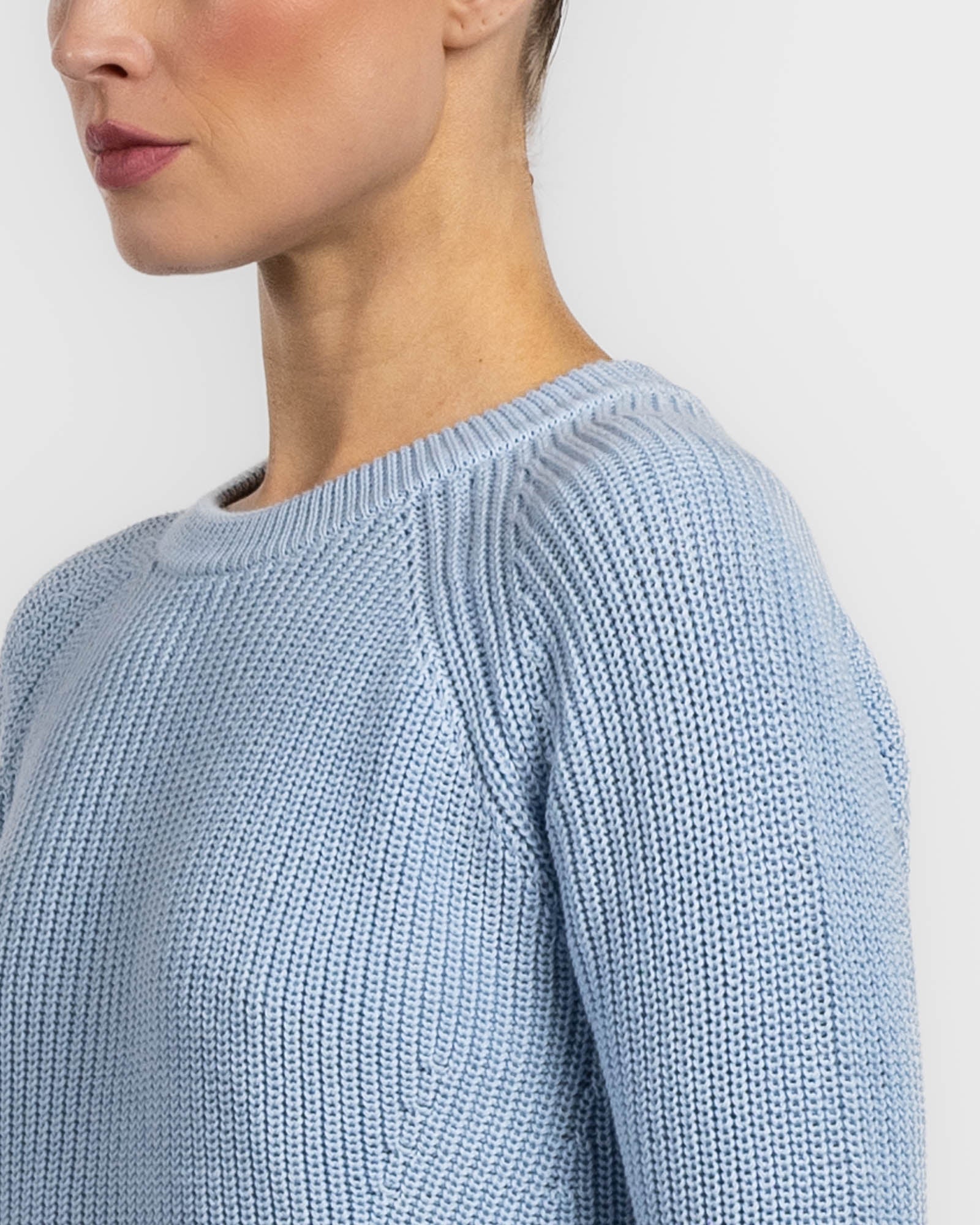 Pull à bords festonnés Shaker