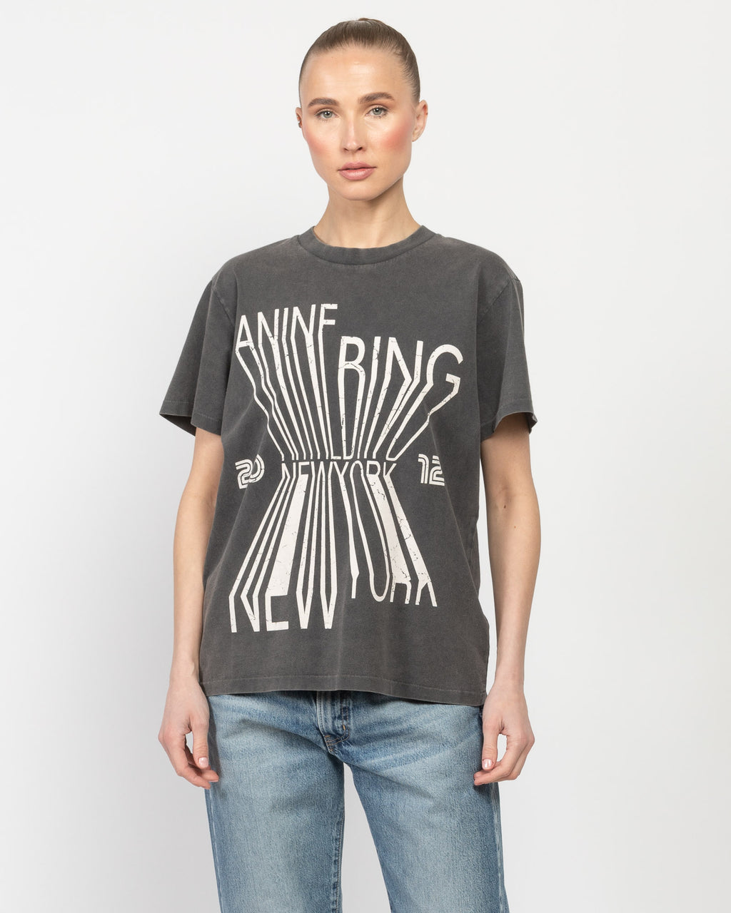 Colby NYC T-Shirt - ANINE BING | Luxury Designer Fashion | tntfashion.ca