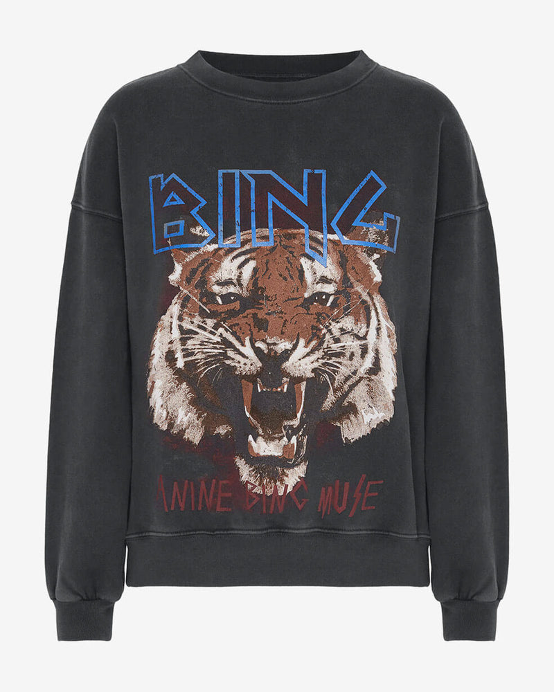 Anine Bing Tiger Sweatshirt in Forest Green – Deluxe Lorne