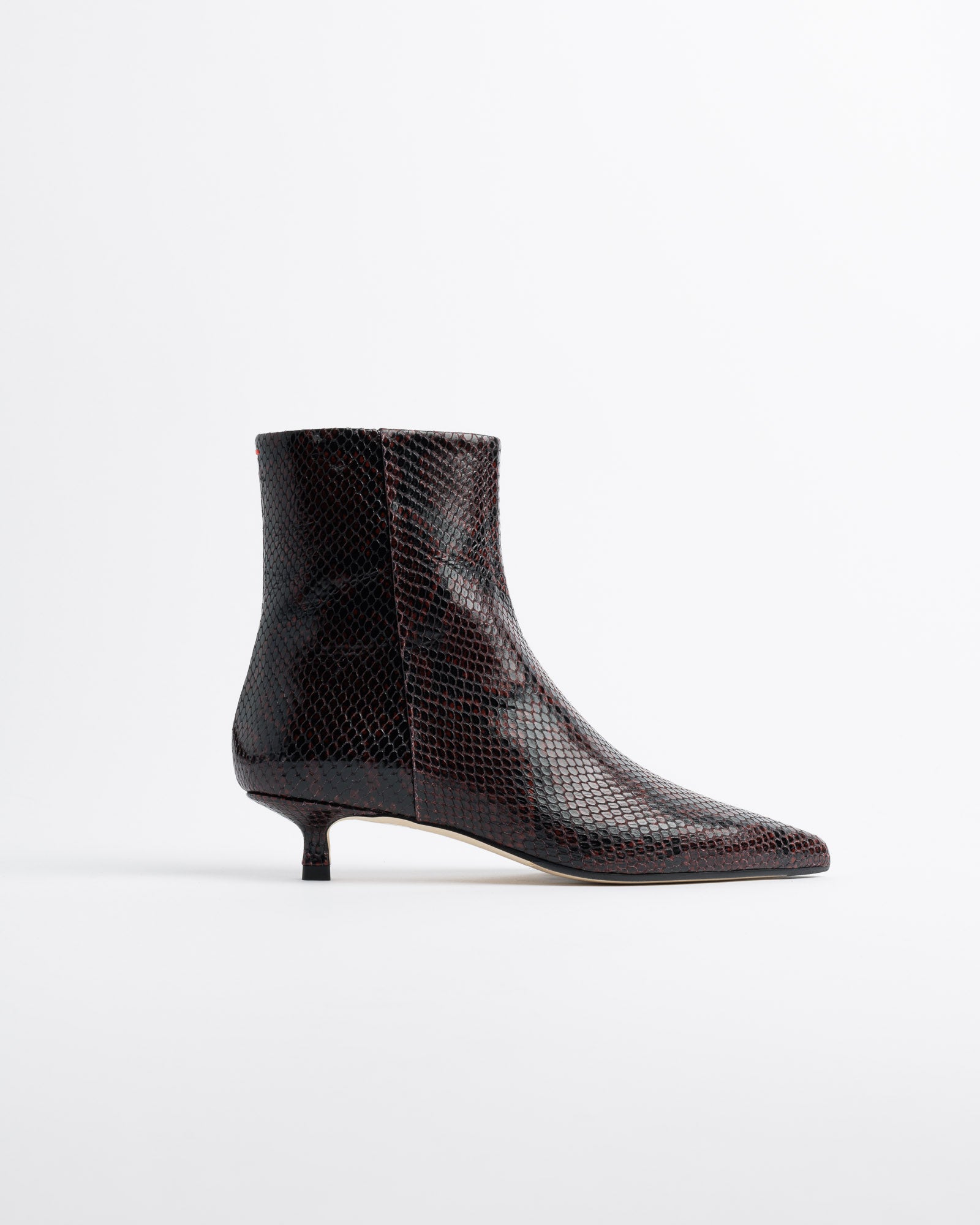 Sofie Snake Print Bootie