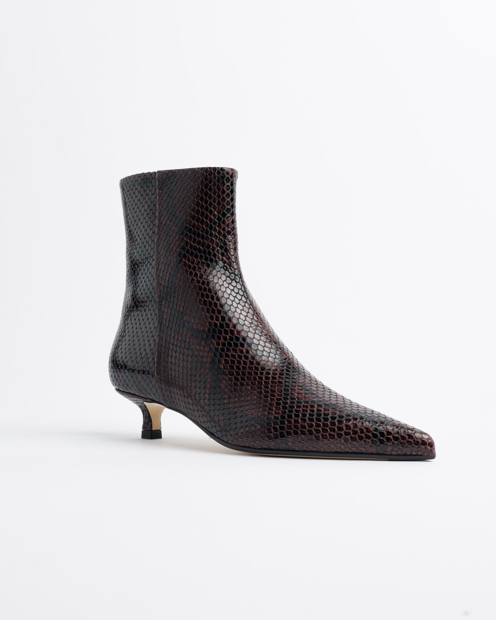 Sofie Snake Print Bootie