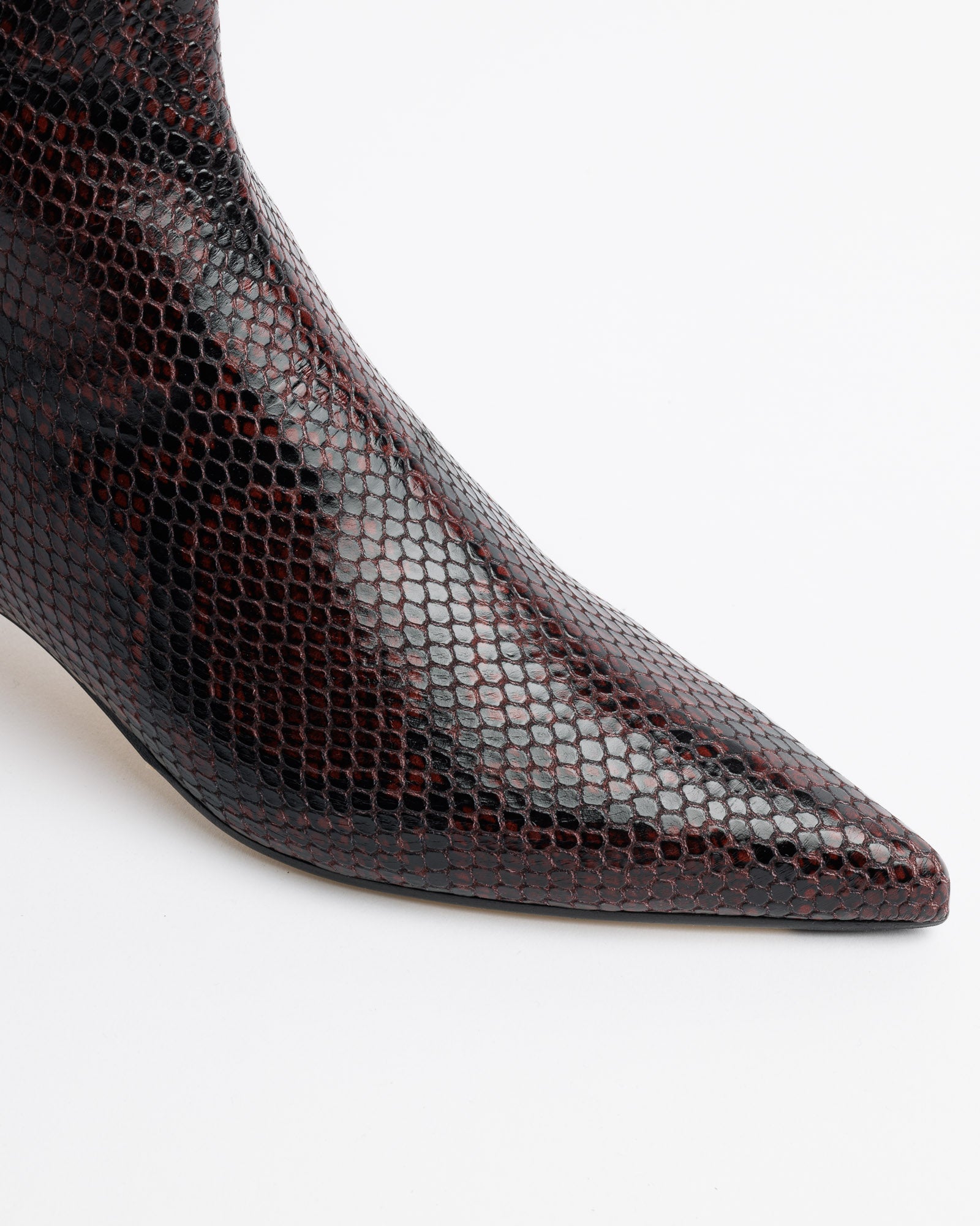Sofie Snake Print Bootie