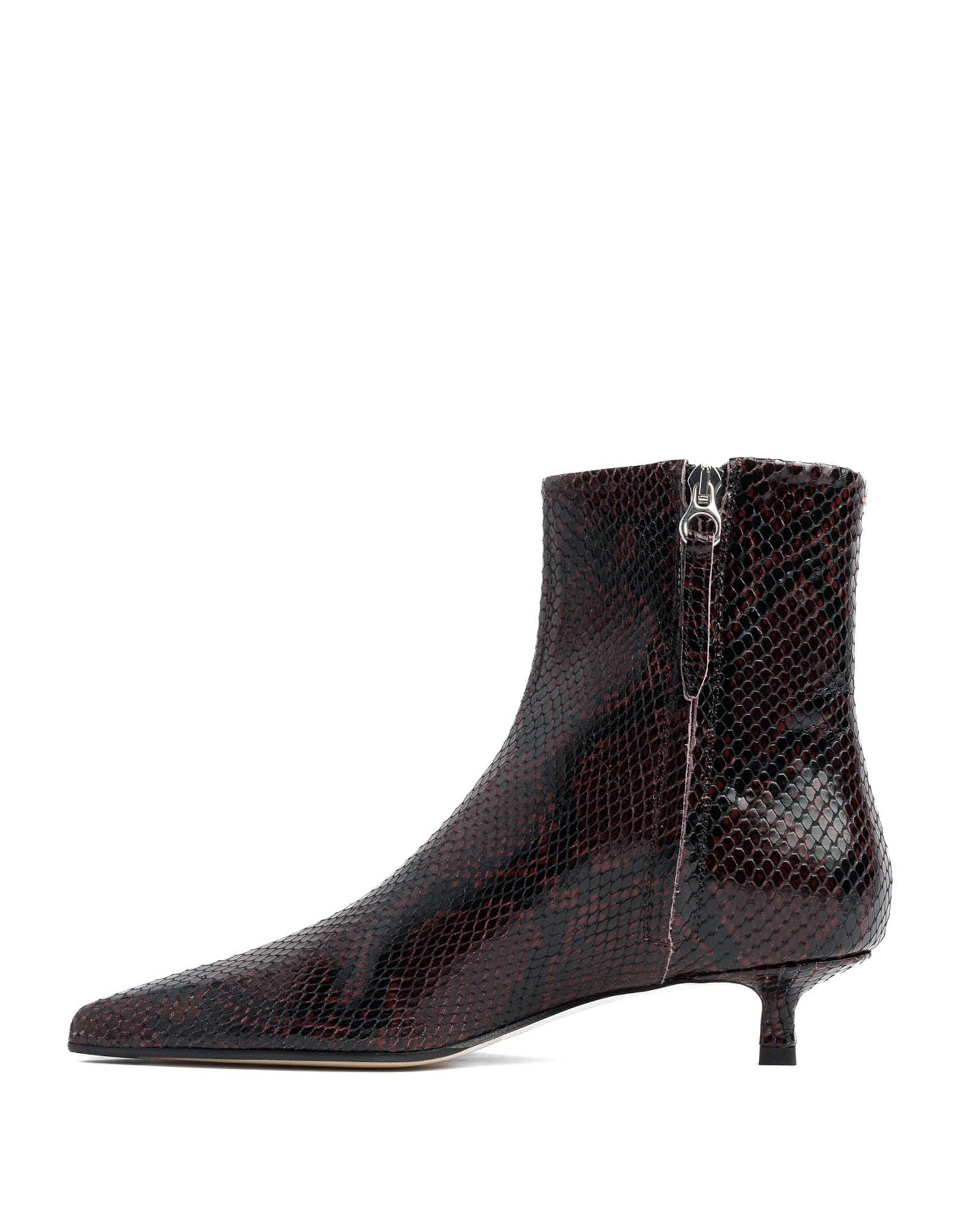 Sofie Snake Print Bootie