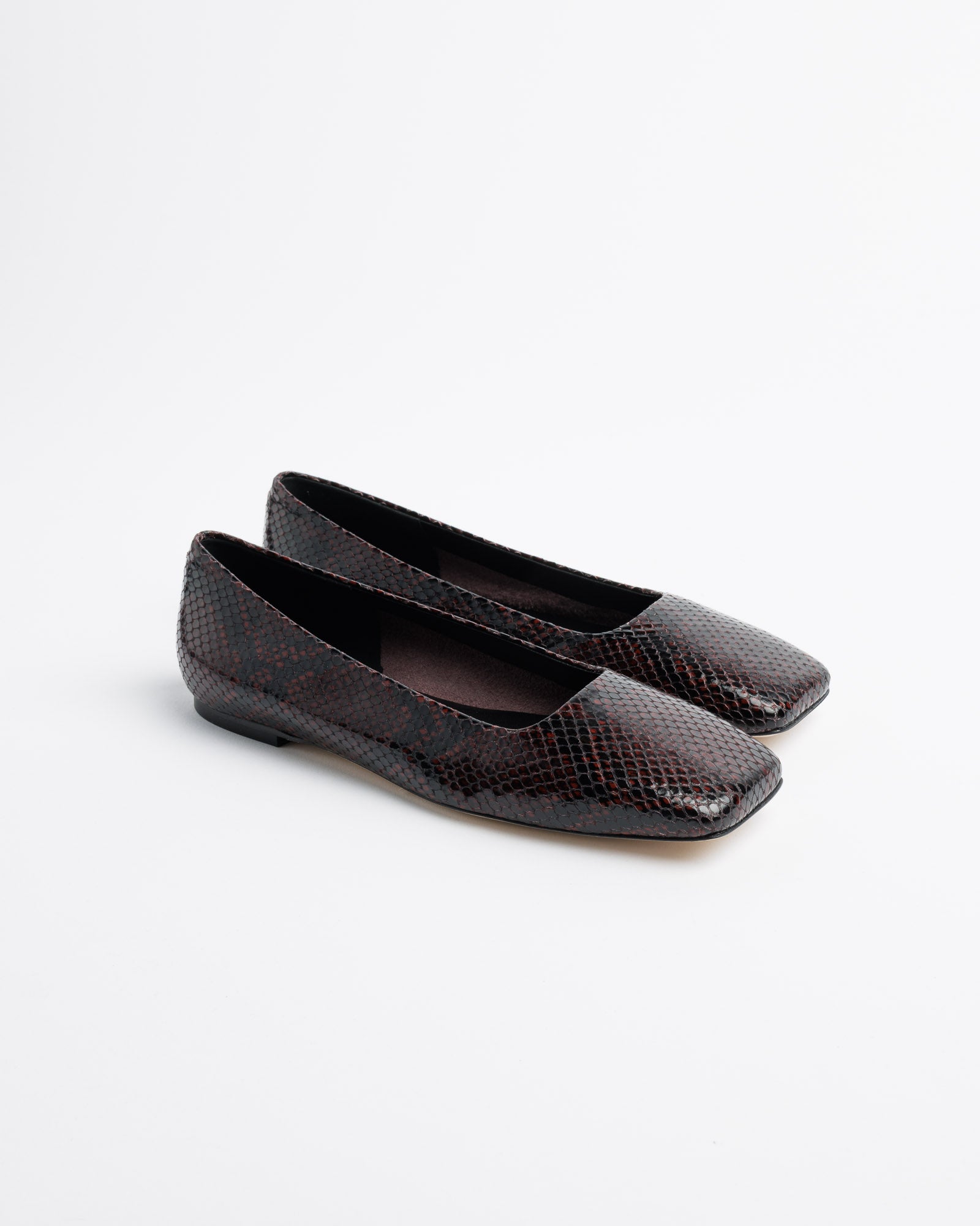 Matti Snake Print Flats