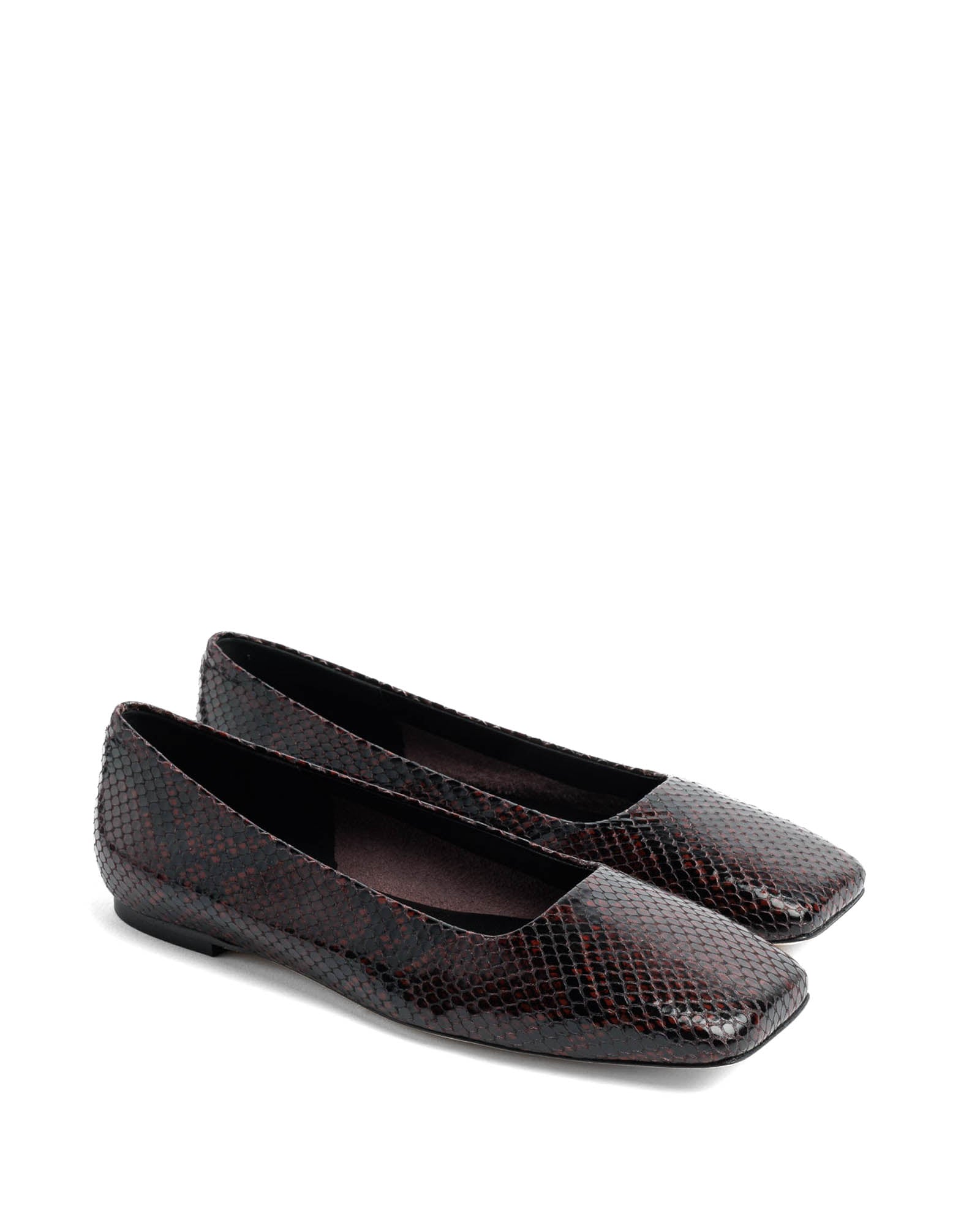 Matti Snake Print Flats