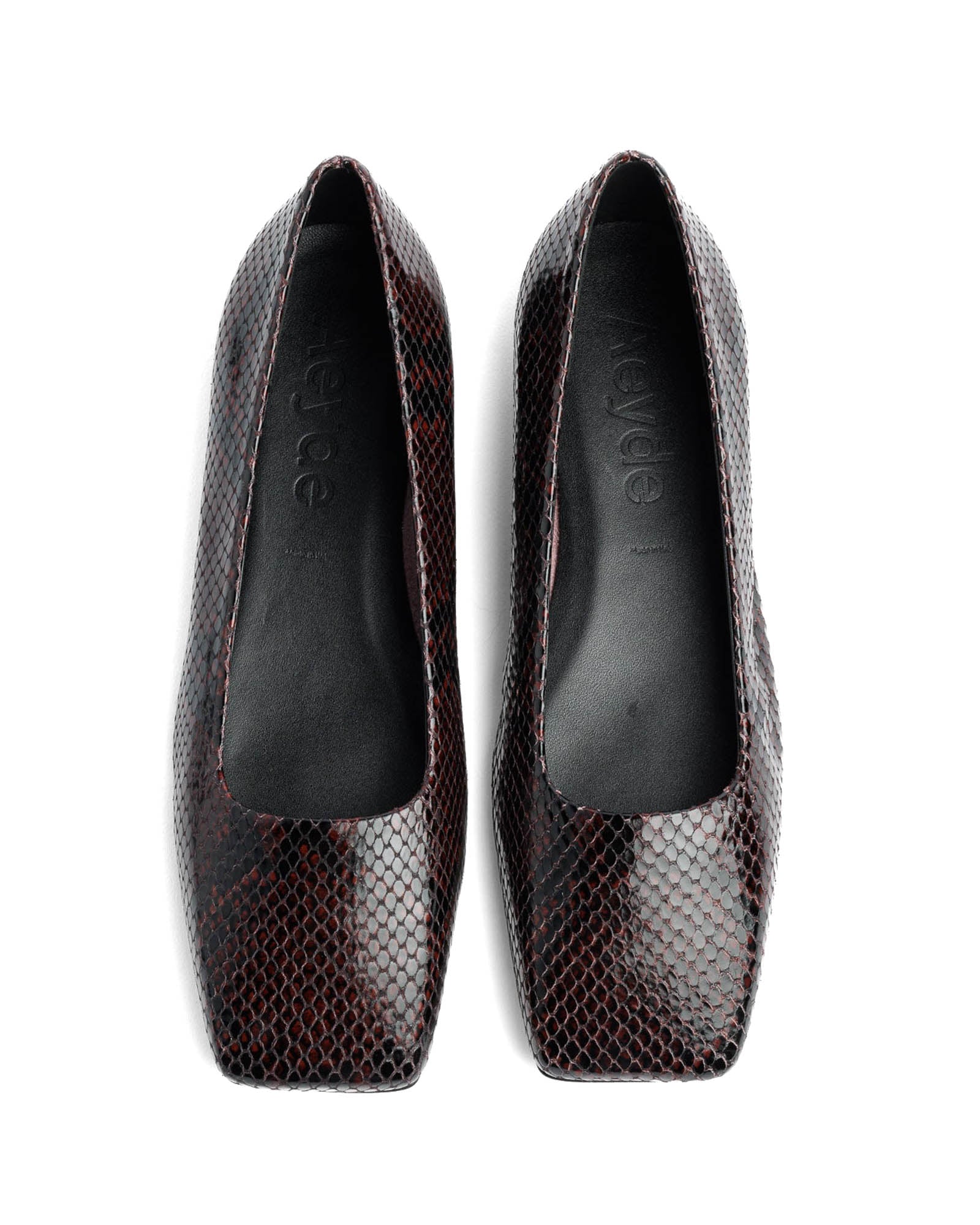 Matti Snake Print Flats