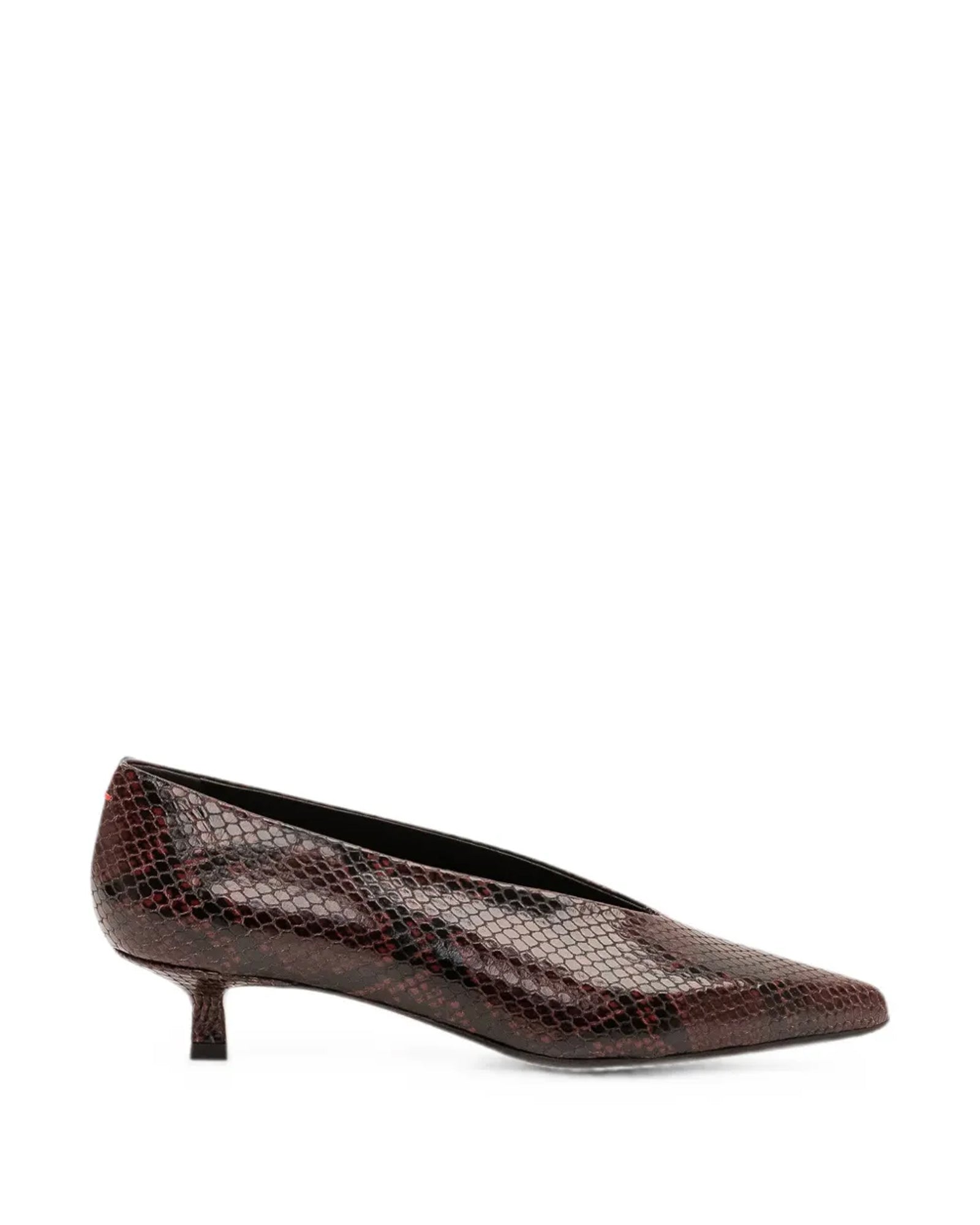 Clara Snake Print Heel