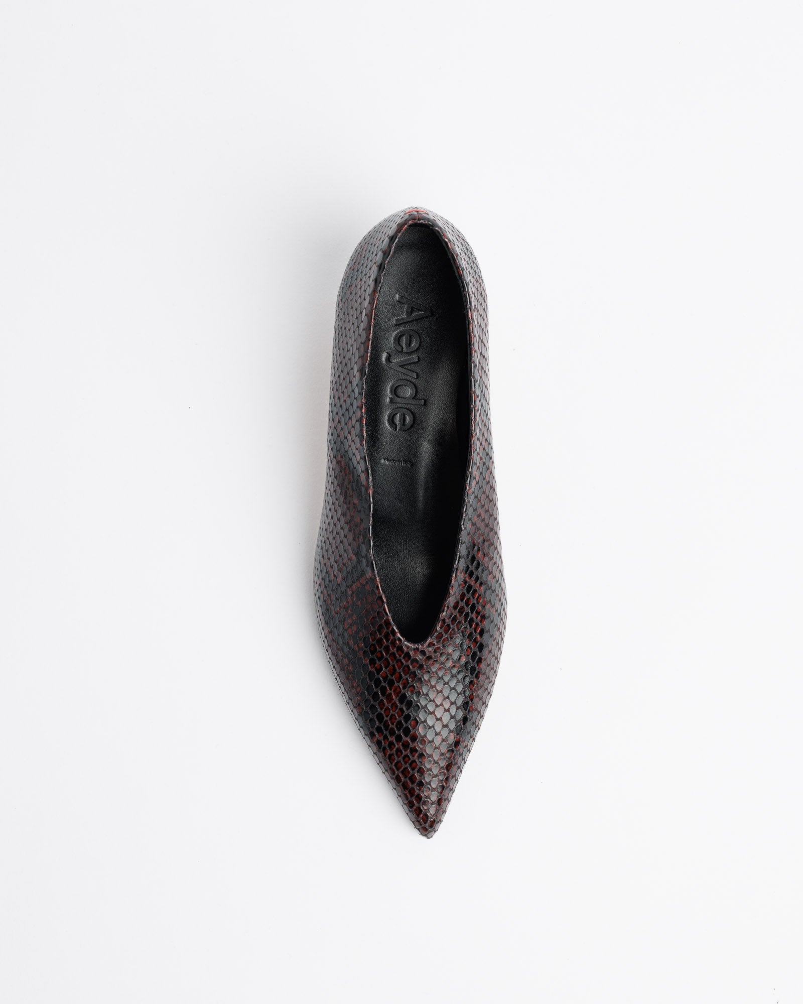 Clara Snake Print Heel