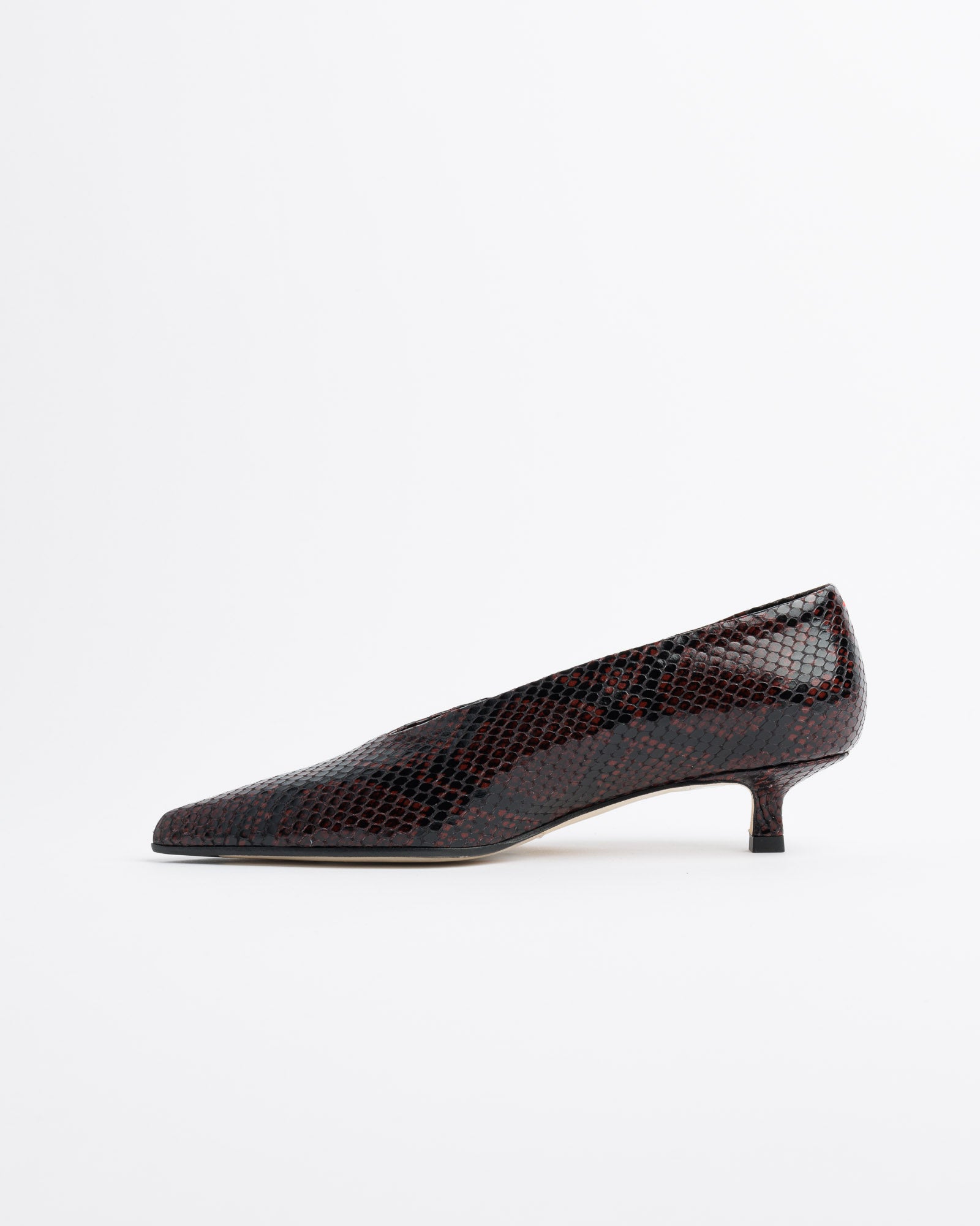 Clara Snake Print Heel