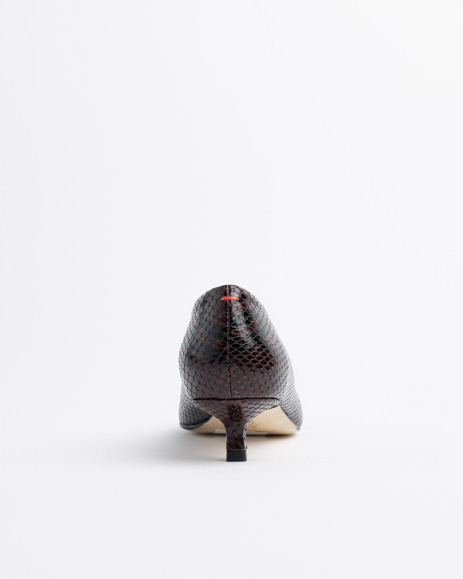 Clara Snake Print Heel