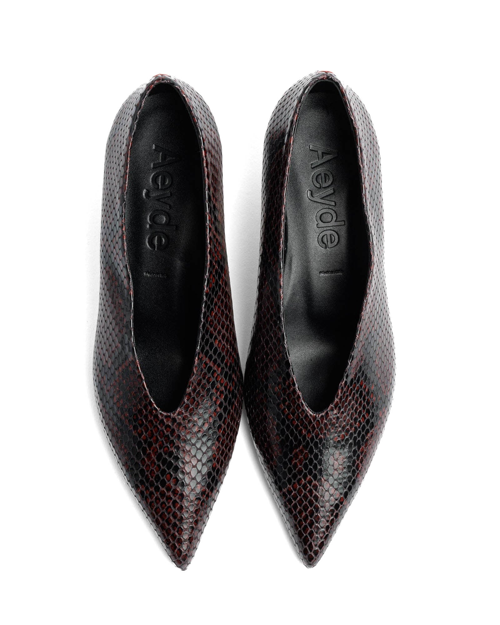 Clara Snake Print Heel