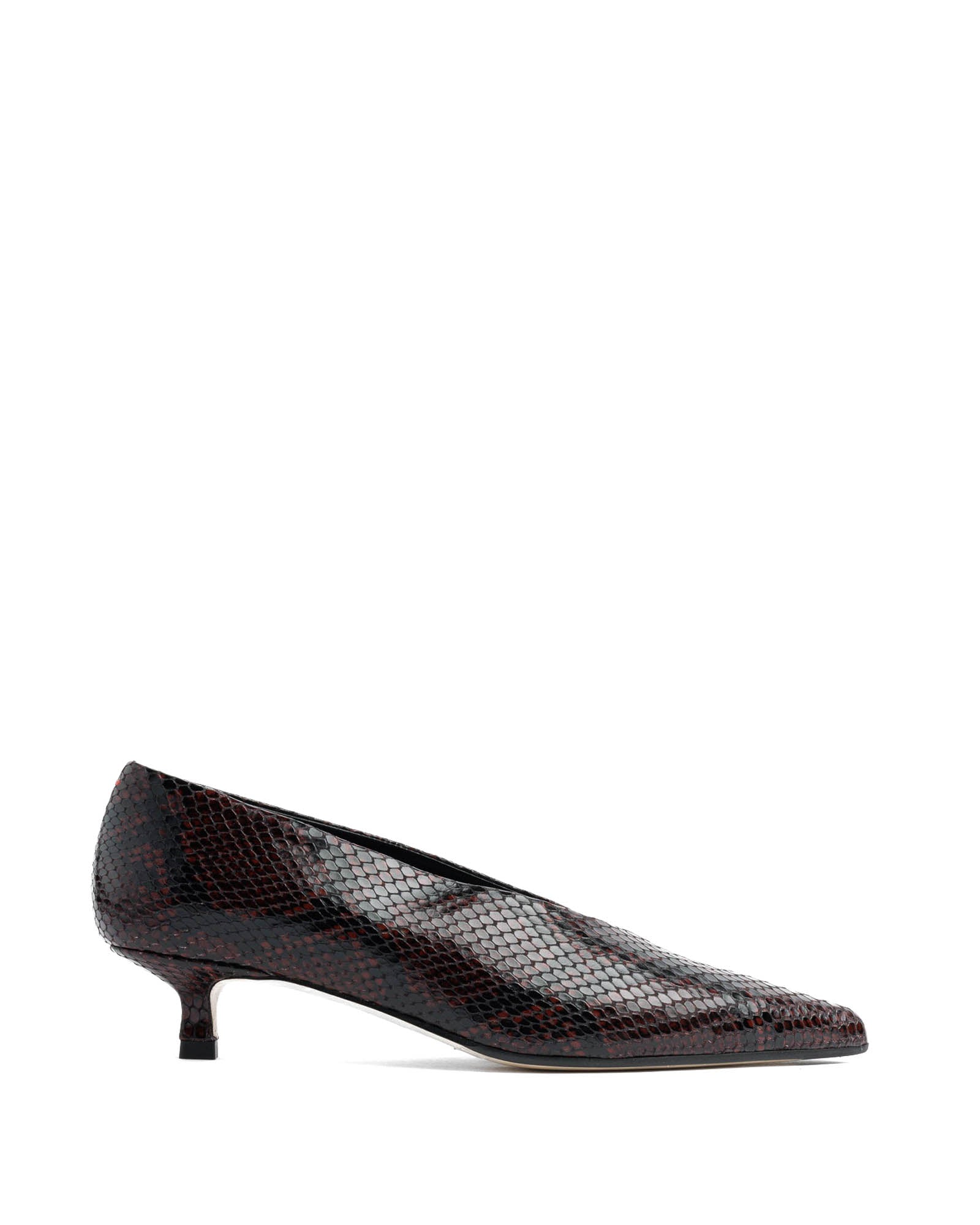 Clara Snake Print Heel