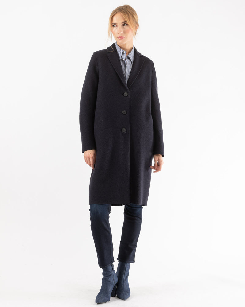 Boiled Wool Coat