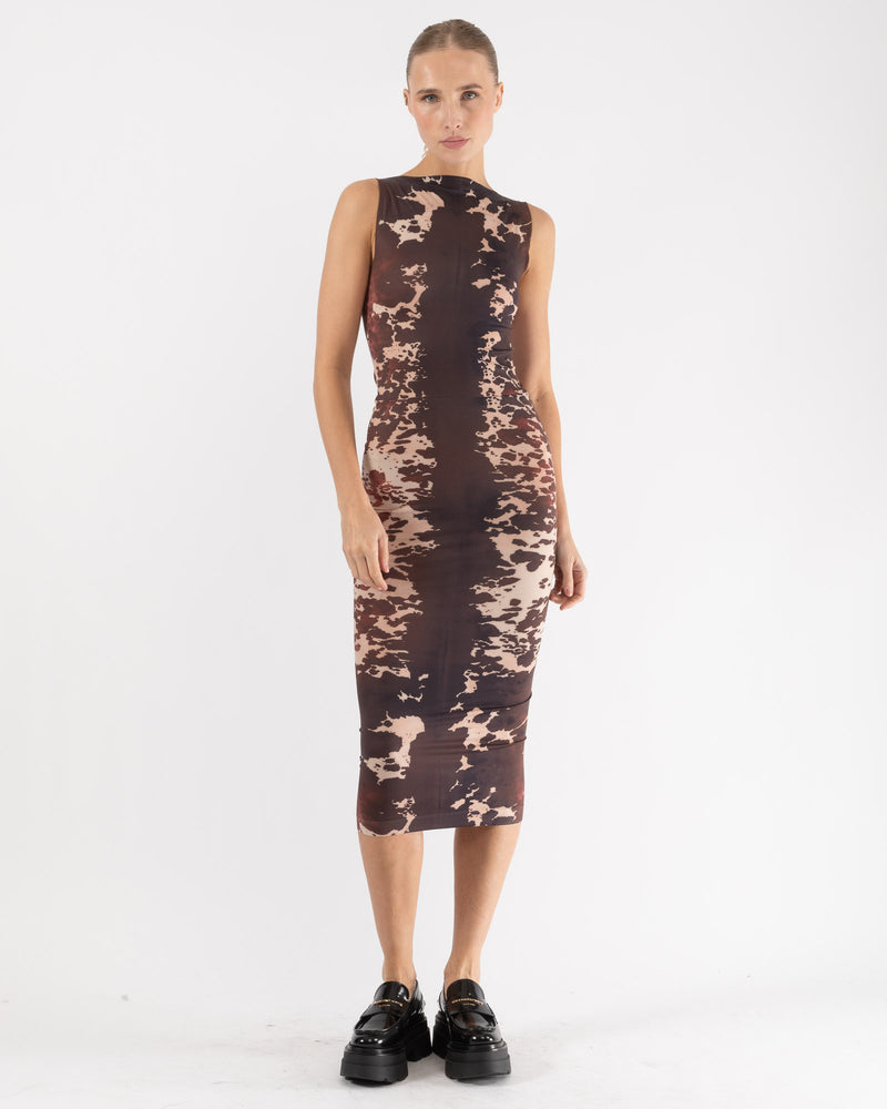 Cow Print Seamless Dress - ACNE STUDIOS, Luxury Designer Fashion