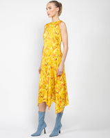 Sleeveless Printed Dress