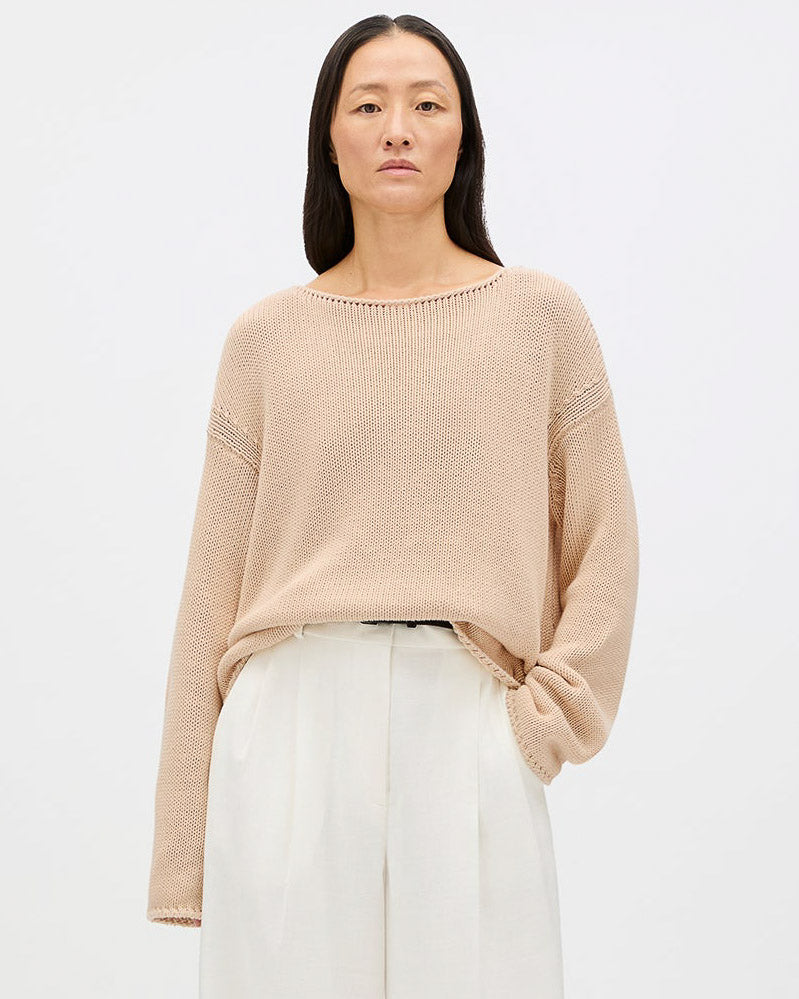 Draped Knit Sweater