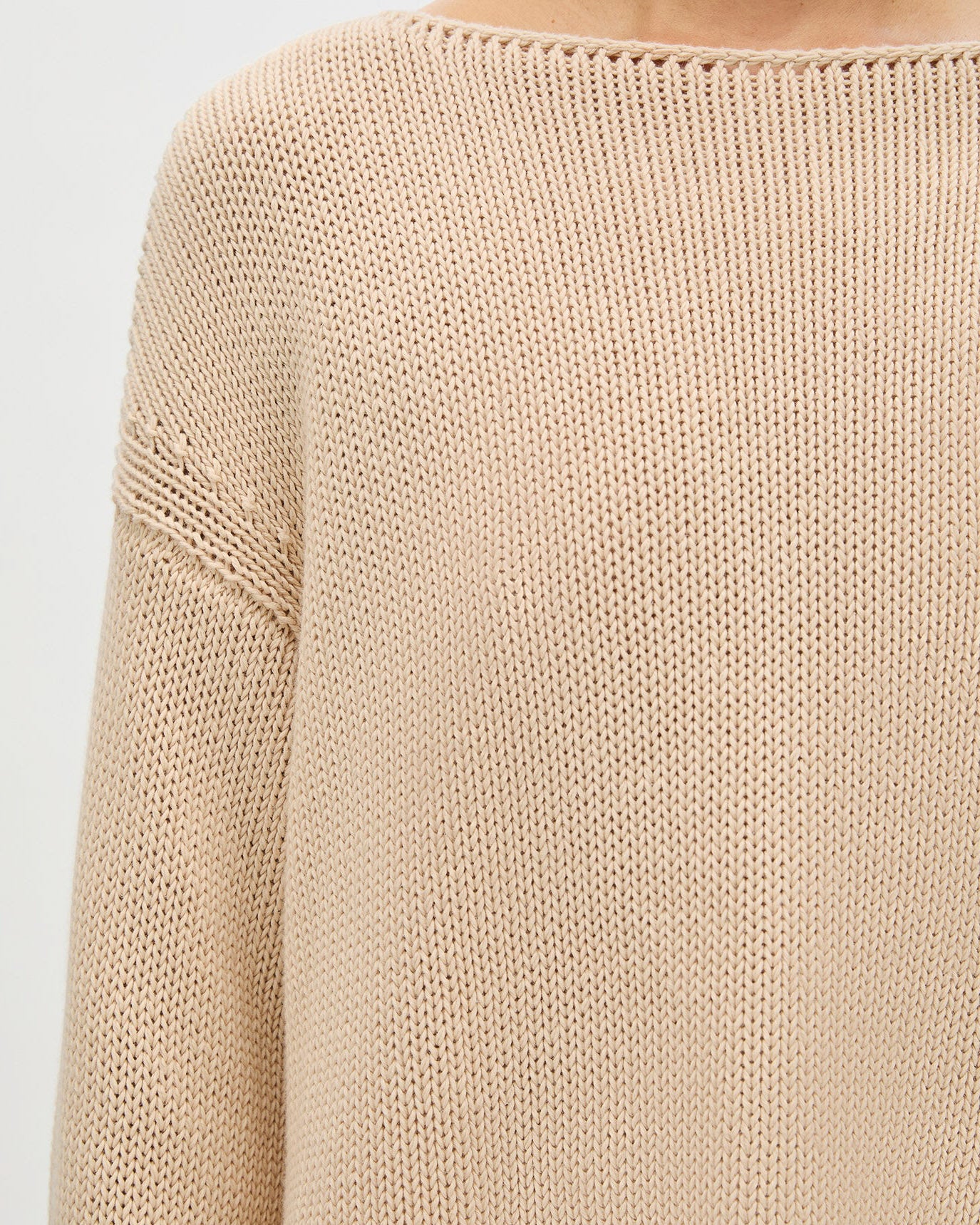 Draped Knit Sweater