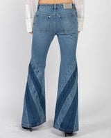 Darted Bootcut Jeans