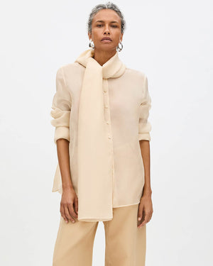 Organza Bow Blouse