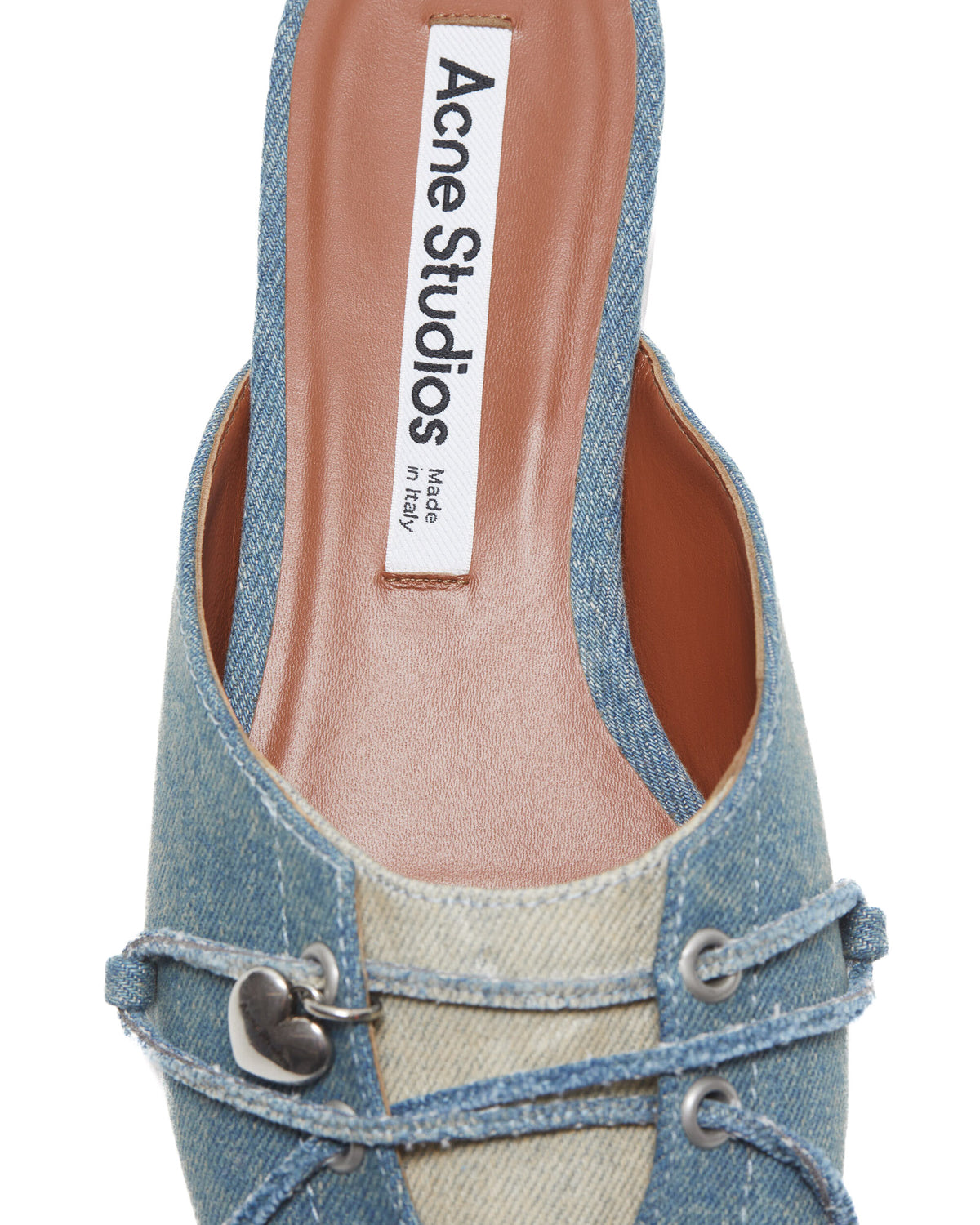 Denim Mules -Bravest Studios Mules & clogs Acne Studios Blue size 40 EU in Denim - Jeans  main image 4