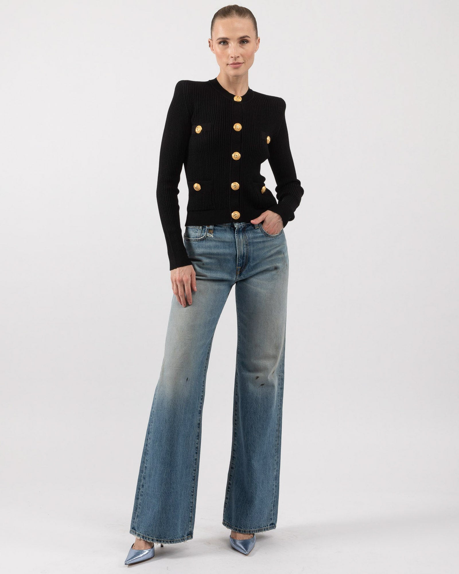 Button Knit Cardigan