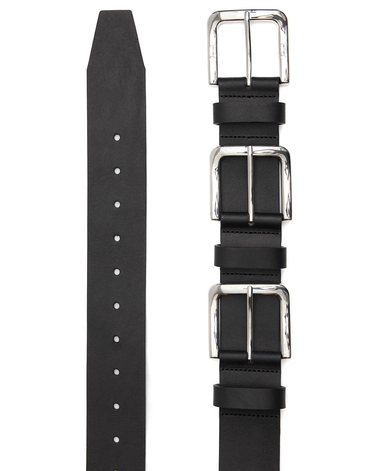 Triple Buckle Arthur Belt