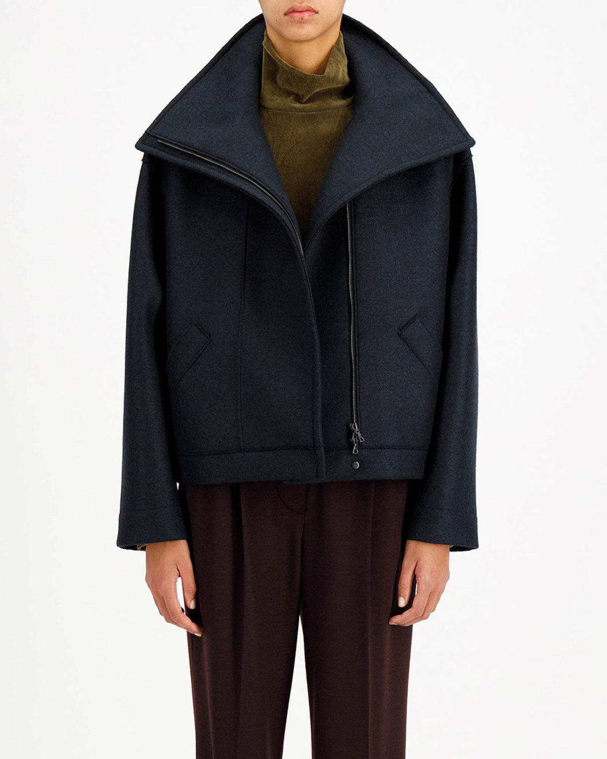 Funnel Biker Jacket
