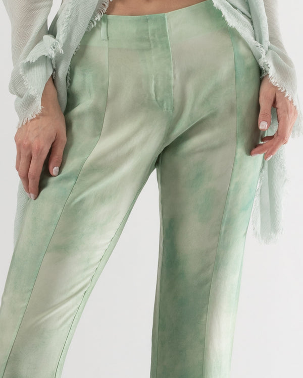 Fitted Flared Trousers