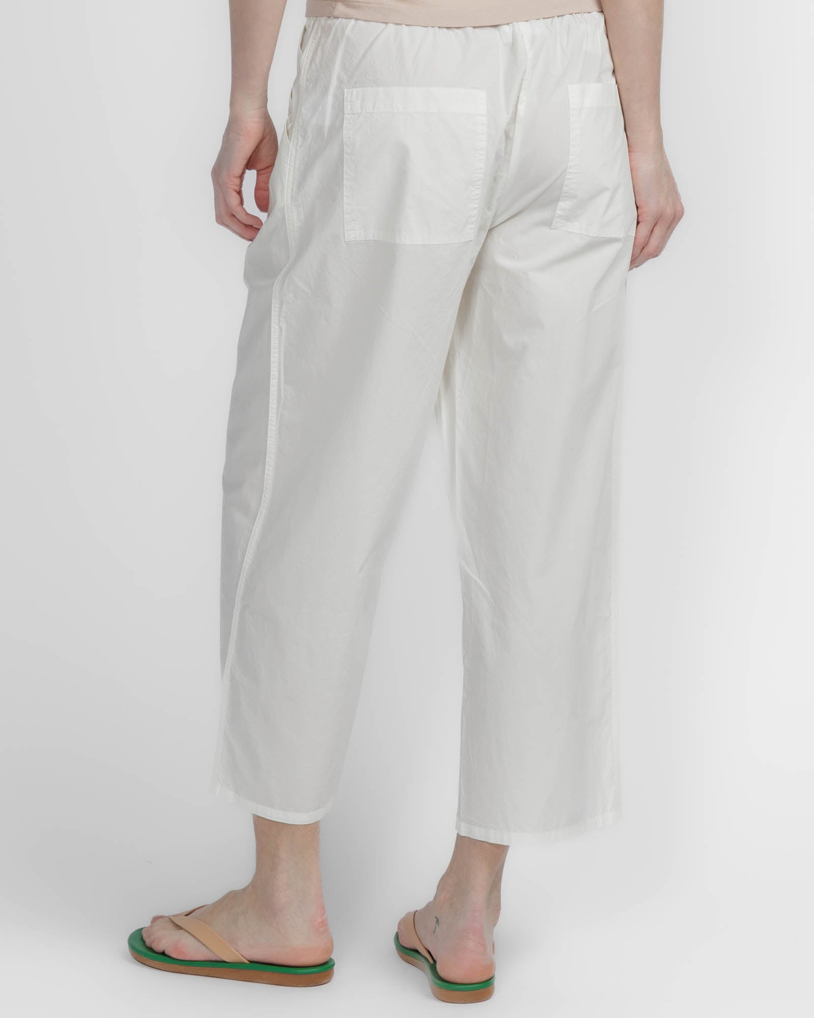 Rib Poplin Pant