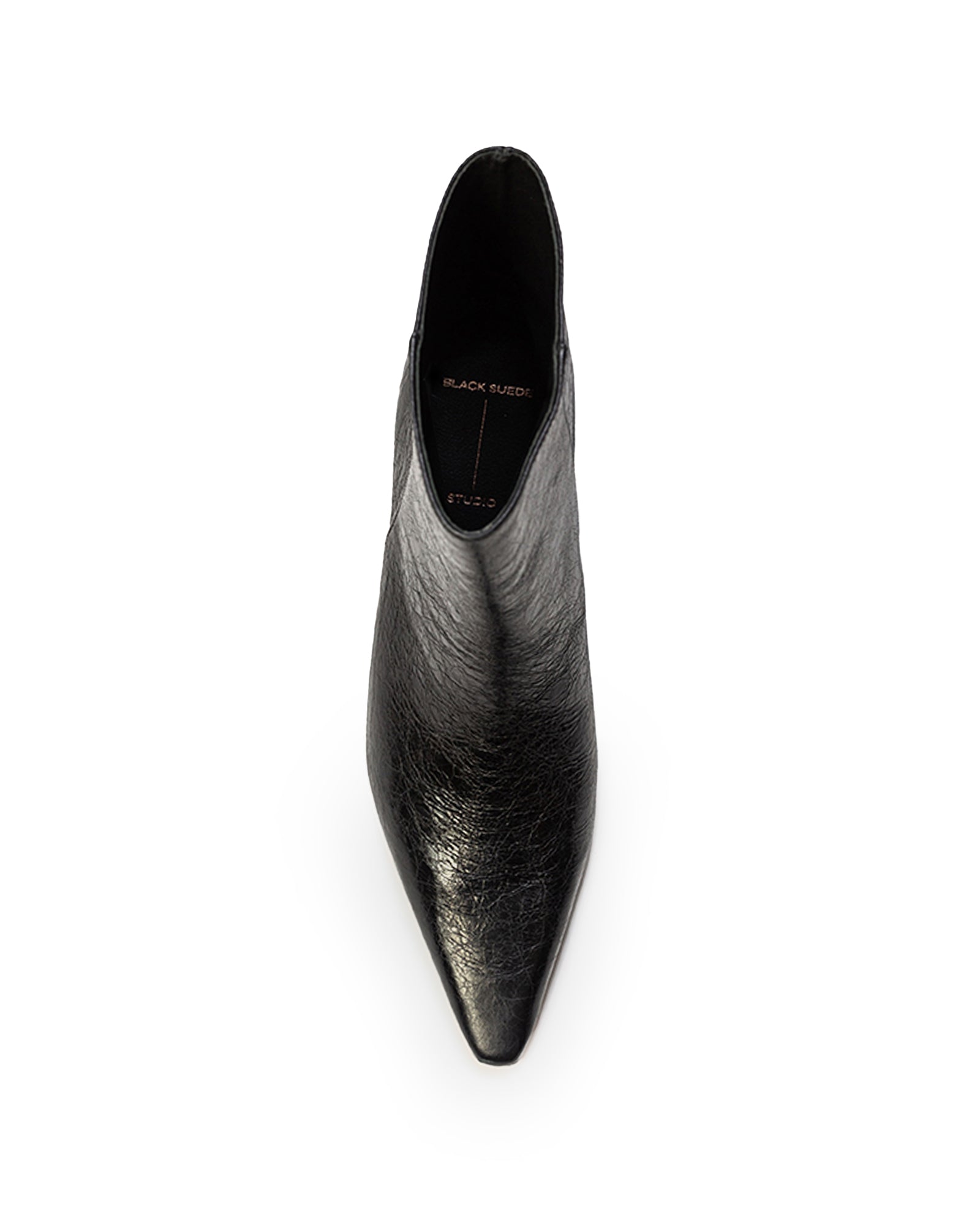 W Black Suede Avenue 50 Boot Black CRINKLE 36