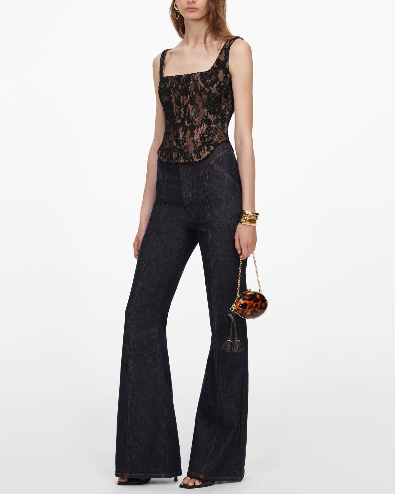 Lace Corset Top