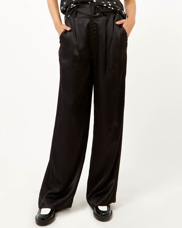 NWT Retrology Women Black Pants Comfort Waist Stretch w/ Button