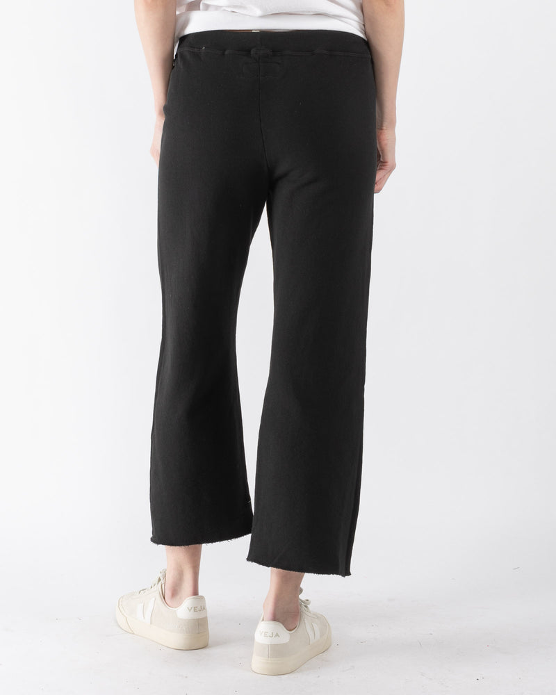 Wide Leg Cropped Sweatpants - THE GREAT