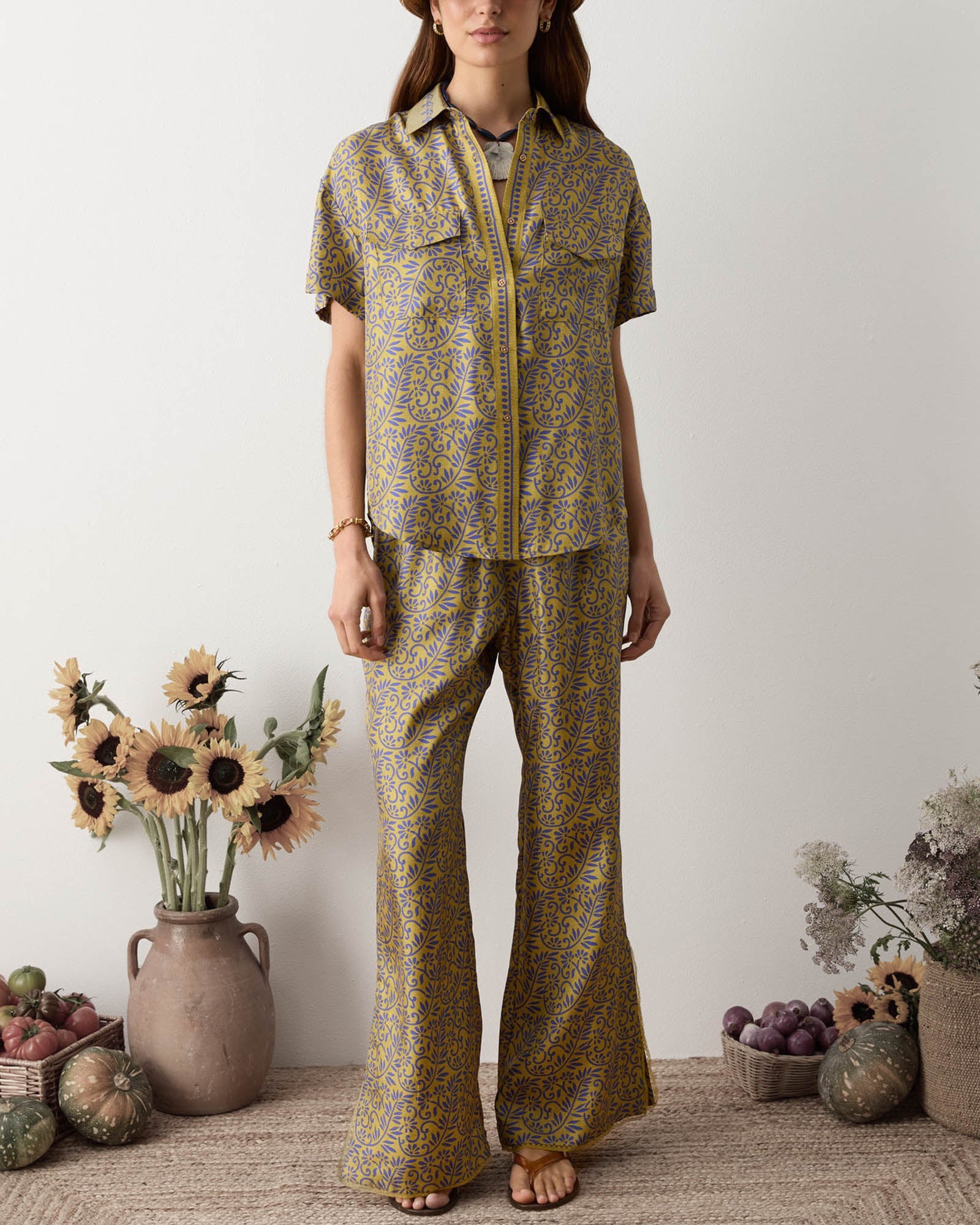 Verve Drawstring Split Pant