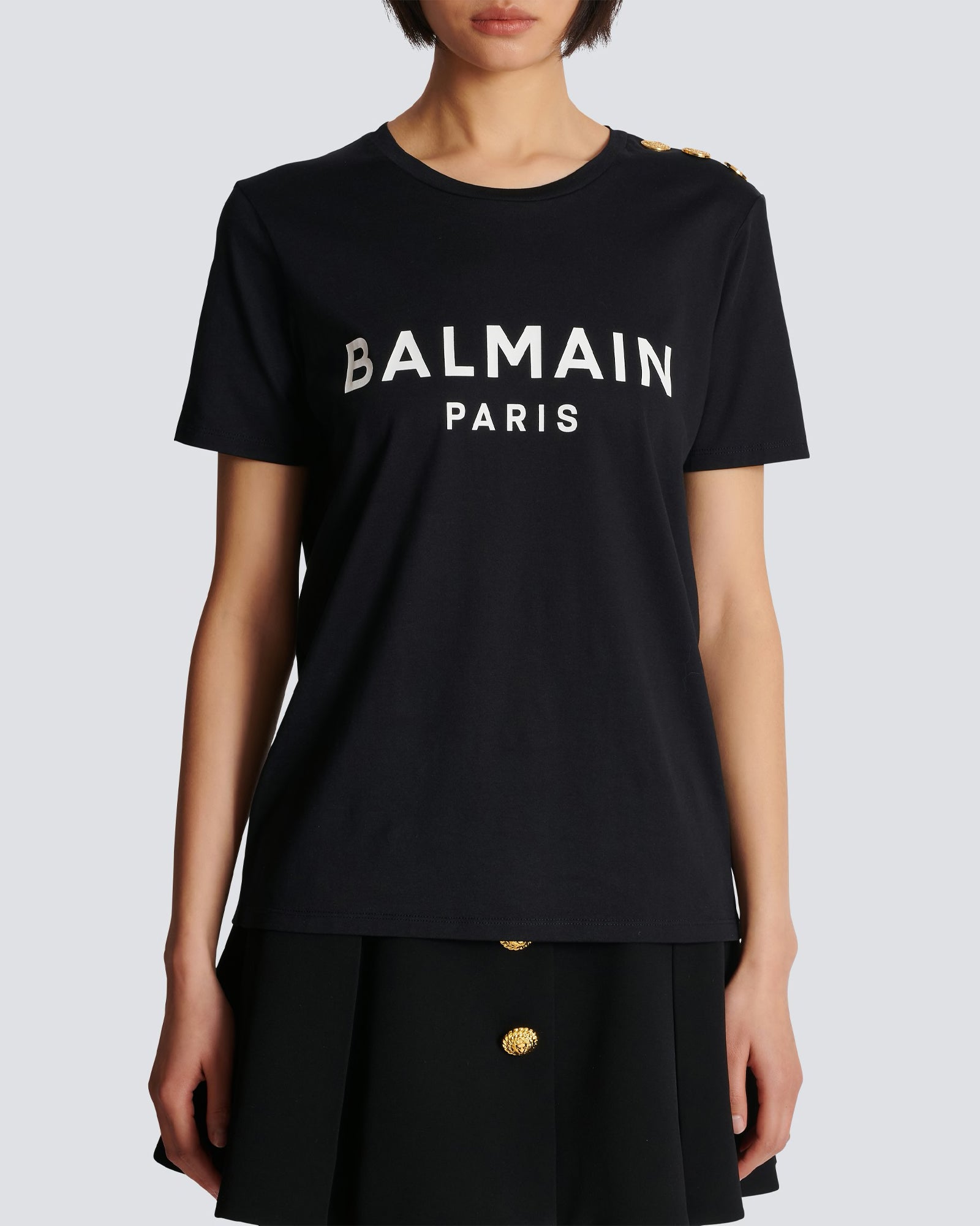 BALMAIN Balmain T Shirt TNT The New Trend Shop Luxury Fashion High End Designer Brands tntfashion