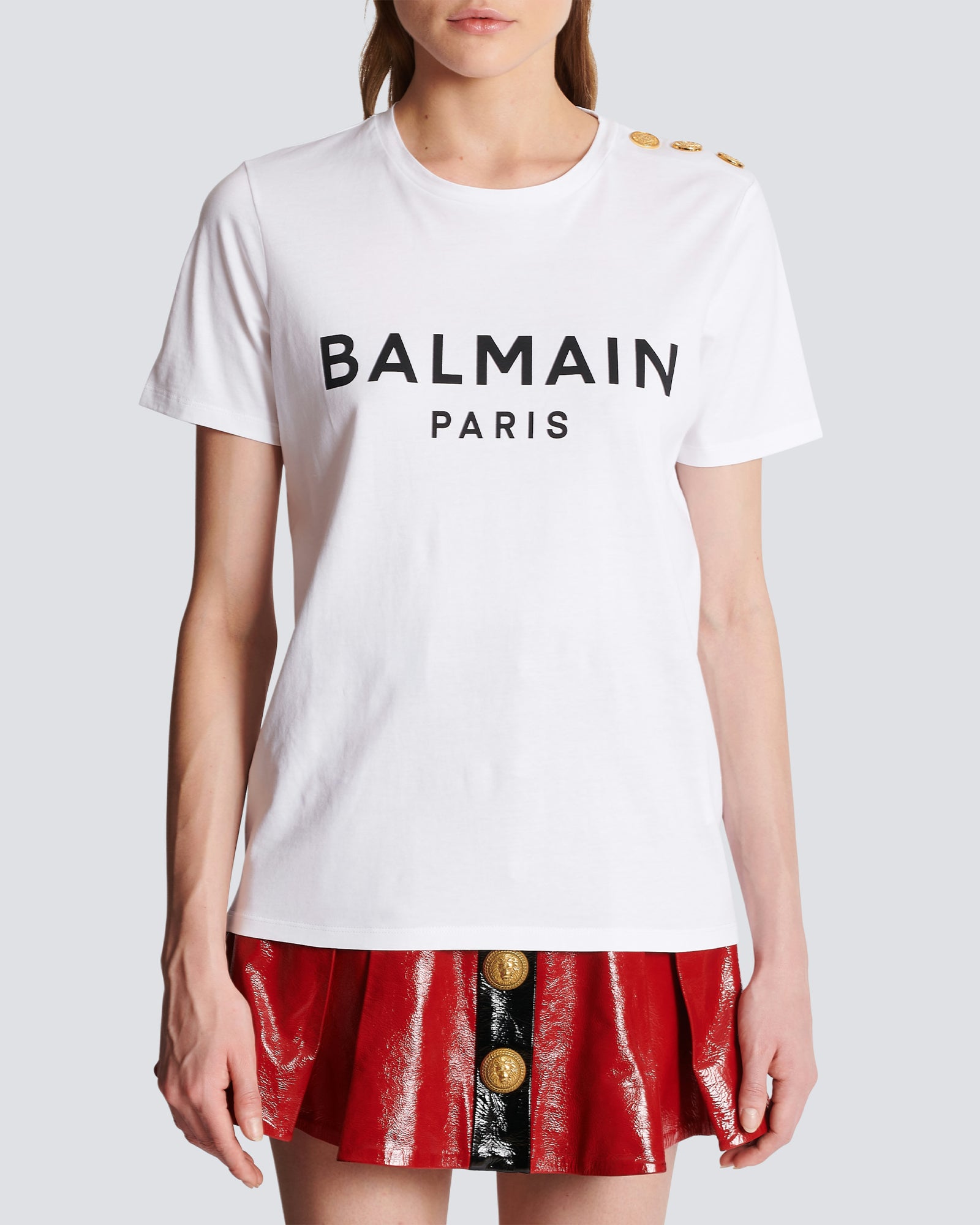 BALMAIN Balmain T Shirt TNT The New Trend Shop Luxury Fashion High End Designer Brands tntfashion