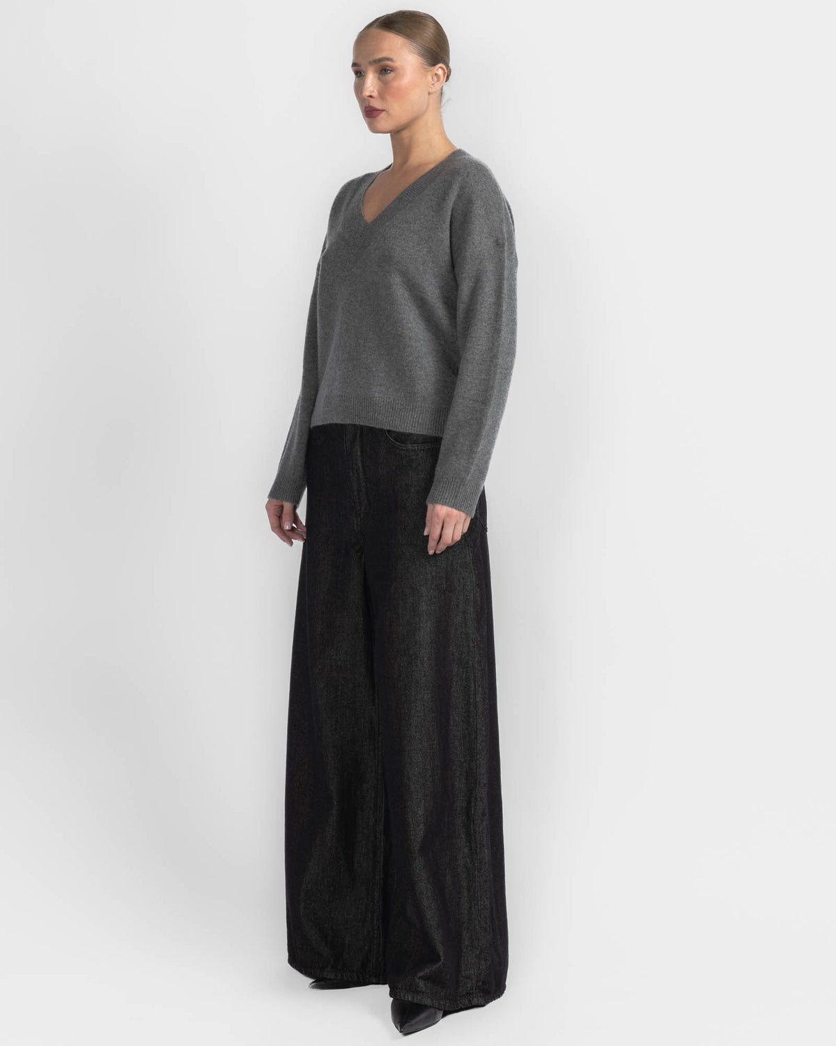 Chunky V Sweater