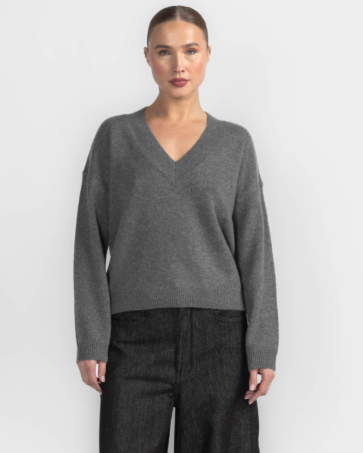 Chunky V Sweater