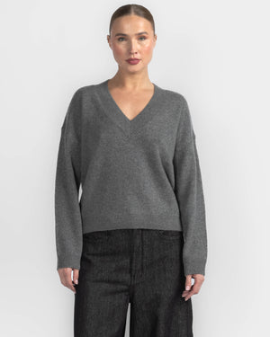 Chunky V Sweater