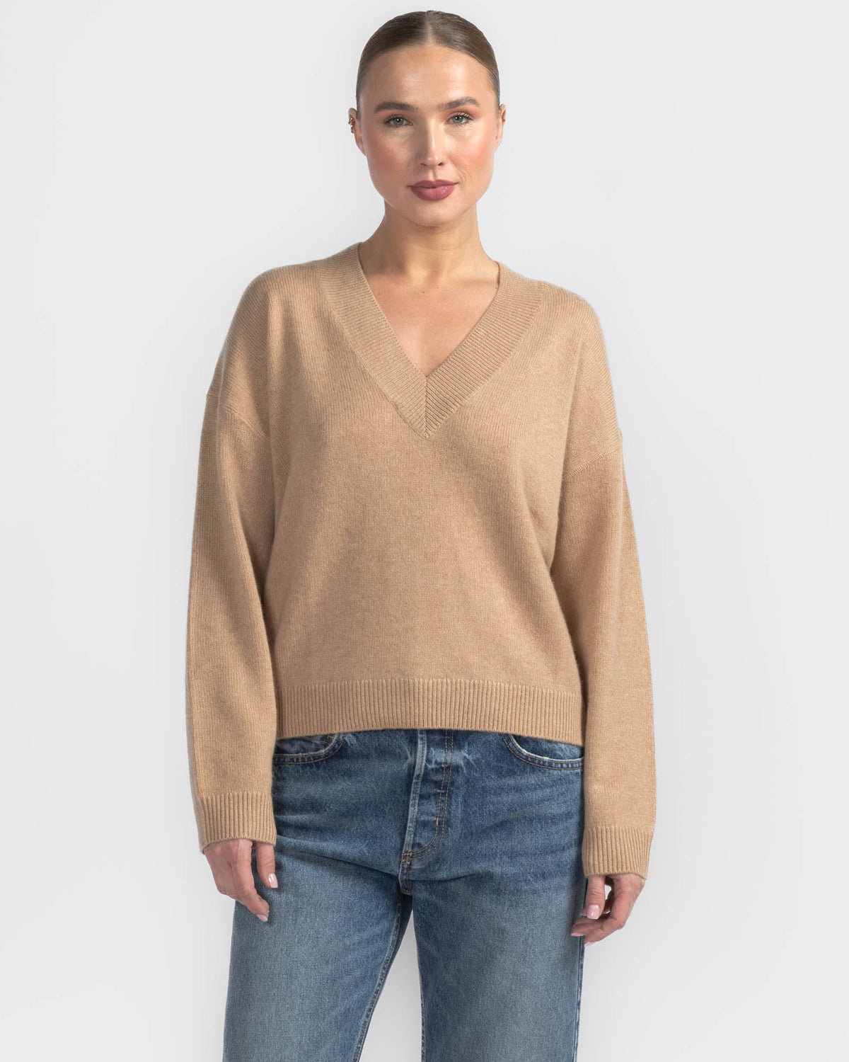 Chunky V Sweater