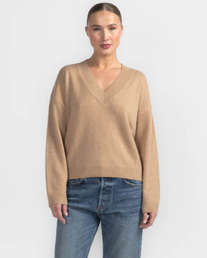 Chunky V Sweater