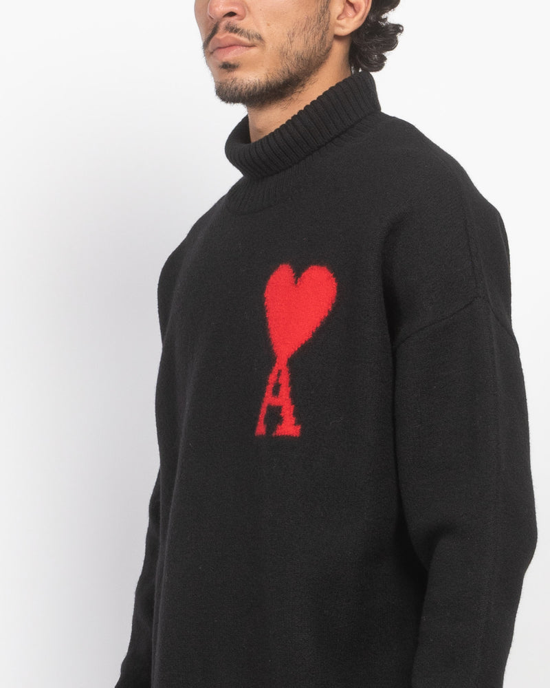 Ami De Coeur Funnel Neck Sweater