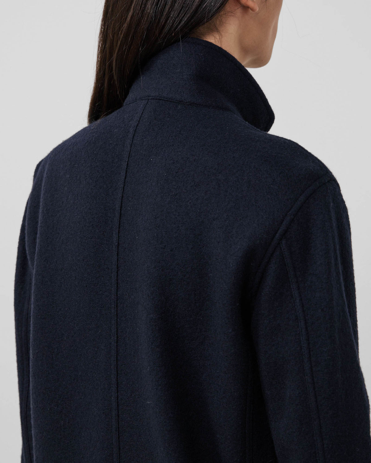 Boiled Wool Light Jacket
