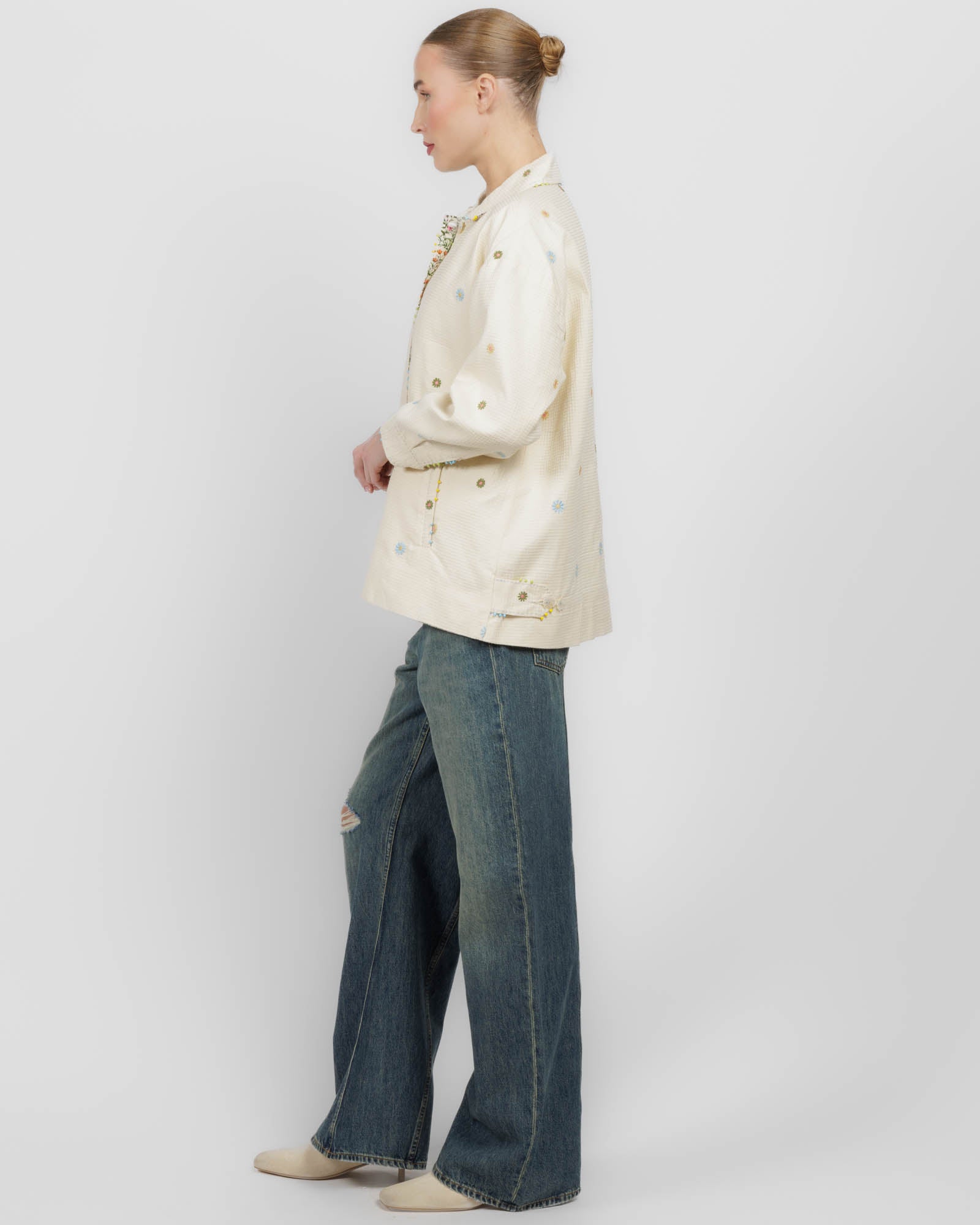 Hand Painted Reversible Jacket